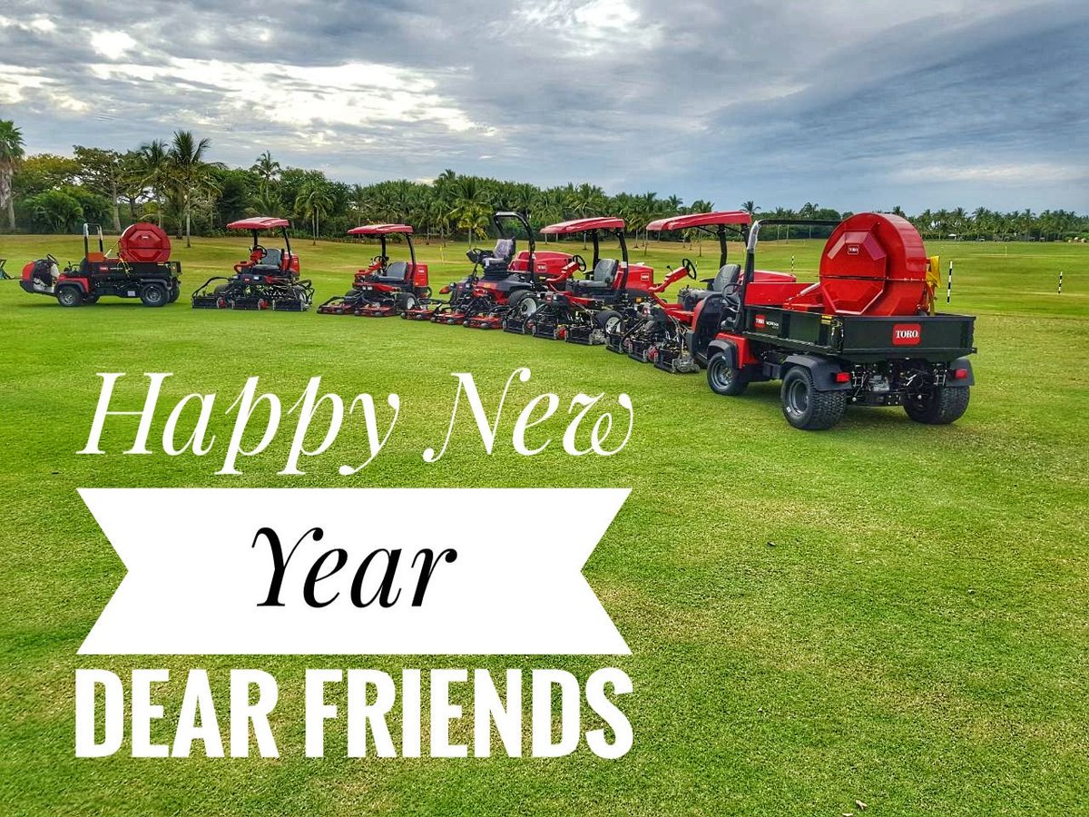Toro_Tirsa's tweet photo. @ToroGolf We wish you Success this 2018!!!! #newyear #Tirsa #TirsaMX #TheToroCo #ToroDistributorMexico #TheToroCo #TeamToro https://t.co/NKVwrh5t6Q