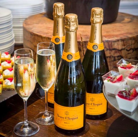 Cheers to the end of 2017! May your 2018 be bubbly and bright! #happynewyear #champagne #cheers #veuveclicquot