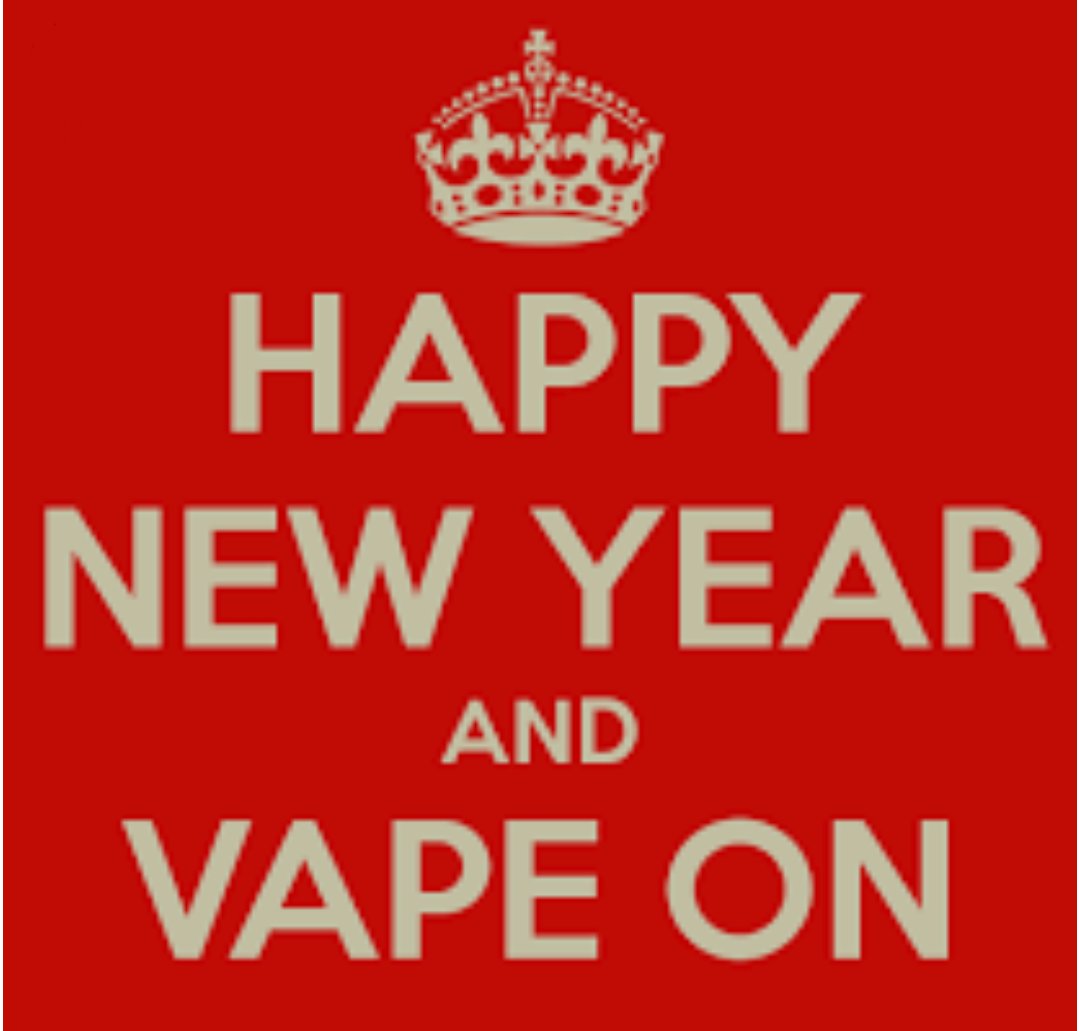 Happy new year vapers!!! 
#vape #vaping #esmoke #ecig