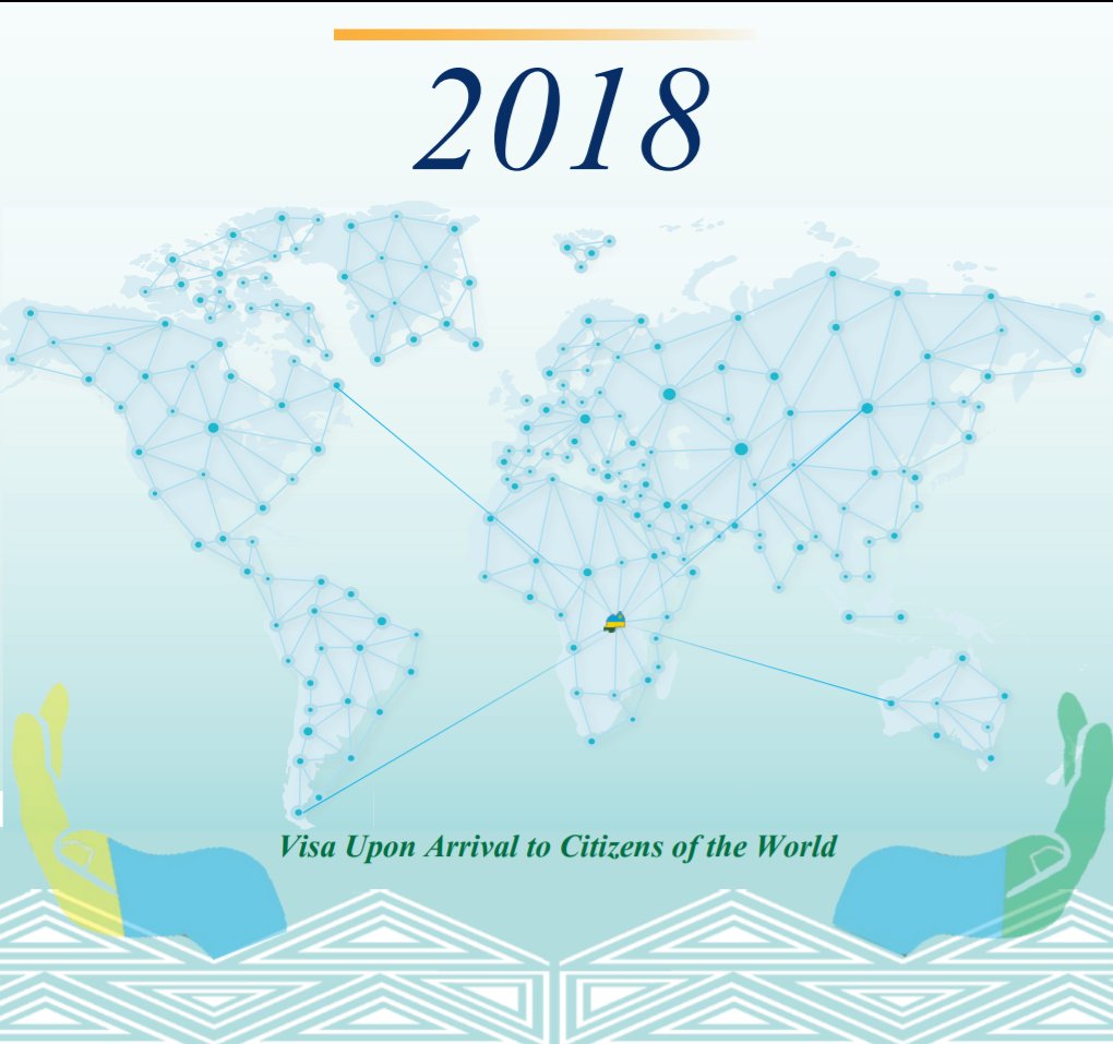 Rwandamigration's tweet photo. Aux citoyens du Monde; Bienvenue au #Rwanda où, à partir d'Aujourd'hui (Le 01/01/2018), vous pouvez TOUS obtenir un visa à l'arrivée  (sans demande préalable)

https://t.co/2VvoOs2YbG

#BonneAnnee2018

@FlyRwandair @RwandaCAA @TravelRwanda @IATA https://t.co/GCZ2OcSB7N