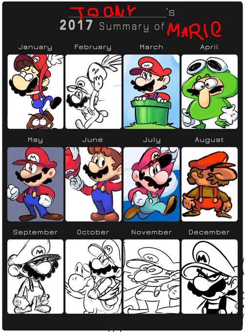 my marios this year 