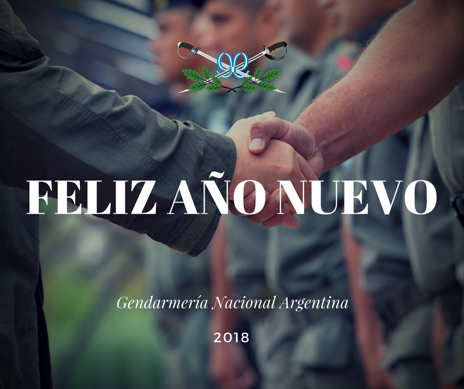 gendarmeria's tweet photo. #Feliz2018 #GNA🇦🇷 #GendarmeríaNacional https://t.co/gWlc7ZOgwc
