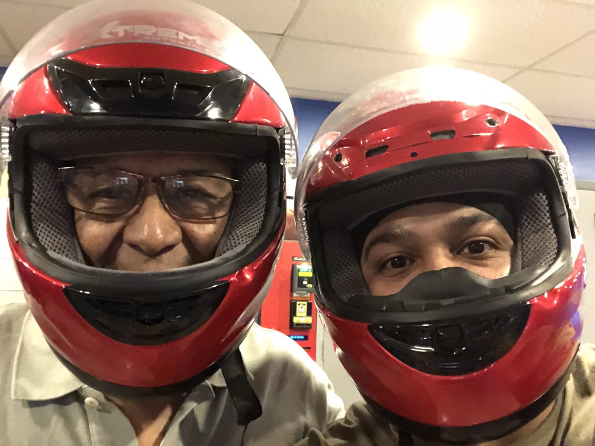 Happy birthday to my pops! Wanted to do something different so I took his ass go karting Hope y’all have a nice/safe New Year’s Eve!