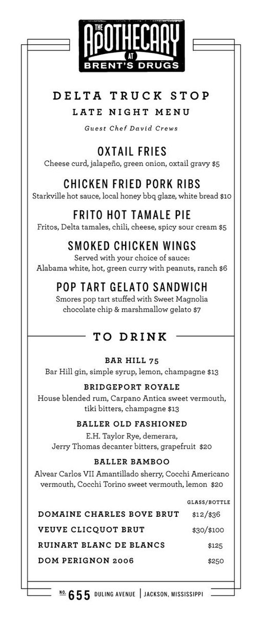 NYE Menu- Come see us tonight!