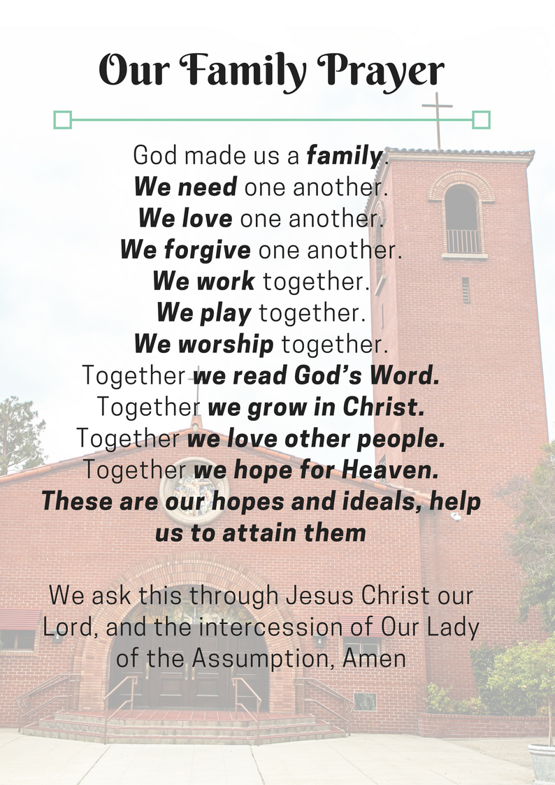 olaclaremont's tweet photo. What is the best way to celebrate the feast of the Holy Family? By praying for our own families! Share this prayer card with your friends and family! #WeareOLA https://t.co/rZ8nOwZvSk