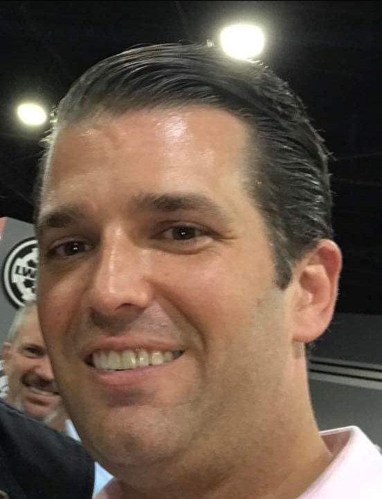 Congratulations!
HAPPY! 40th! BIRTHDAY!
DONALD! TRUMP! JR! Sweeet! Way! Cool! 
Aaaaay!  