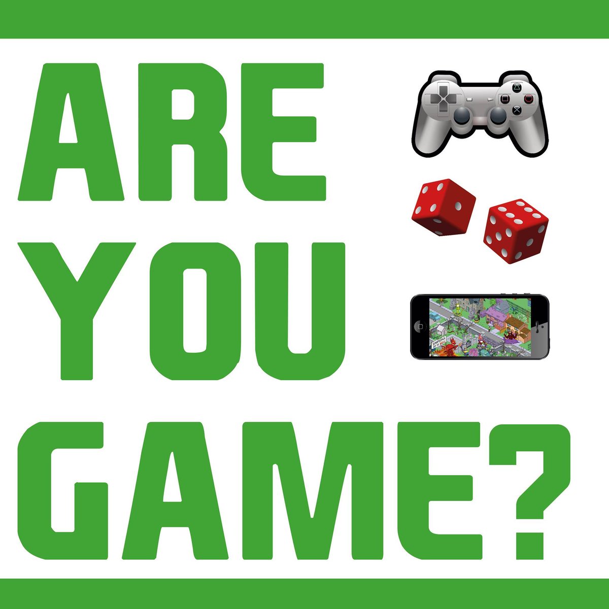 areyougamepod's tweet photo. Happy new year from the Are You Game team! 

In ep5 we talk about festive family gaming, Lindsay's newbie adventures in Friday the 13th, Shaun gets lost in Zelda, and James visits his first board game cafe. 

Listen on your podcast app of choice or here: https://t.co/PQqn2IvHMn https://t.co/5niPEvza9c