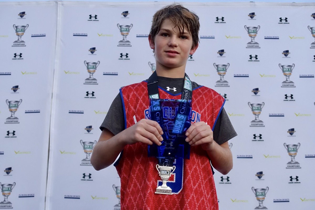 NDPLacrosse's tweet photo. In the final matchup of the day, the Titans won in OT! Palm Beach Revolution took second place and 3d Georgia took third. Congratulations teams and Happy New Year! #LAXTOC https://t.co/7prM71rYQ5