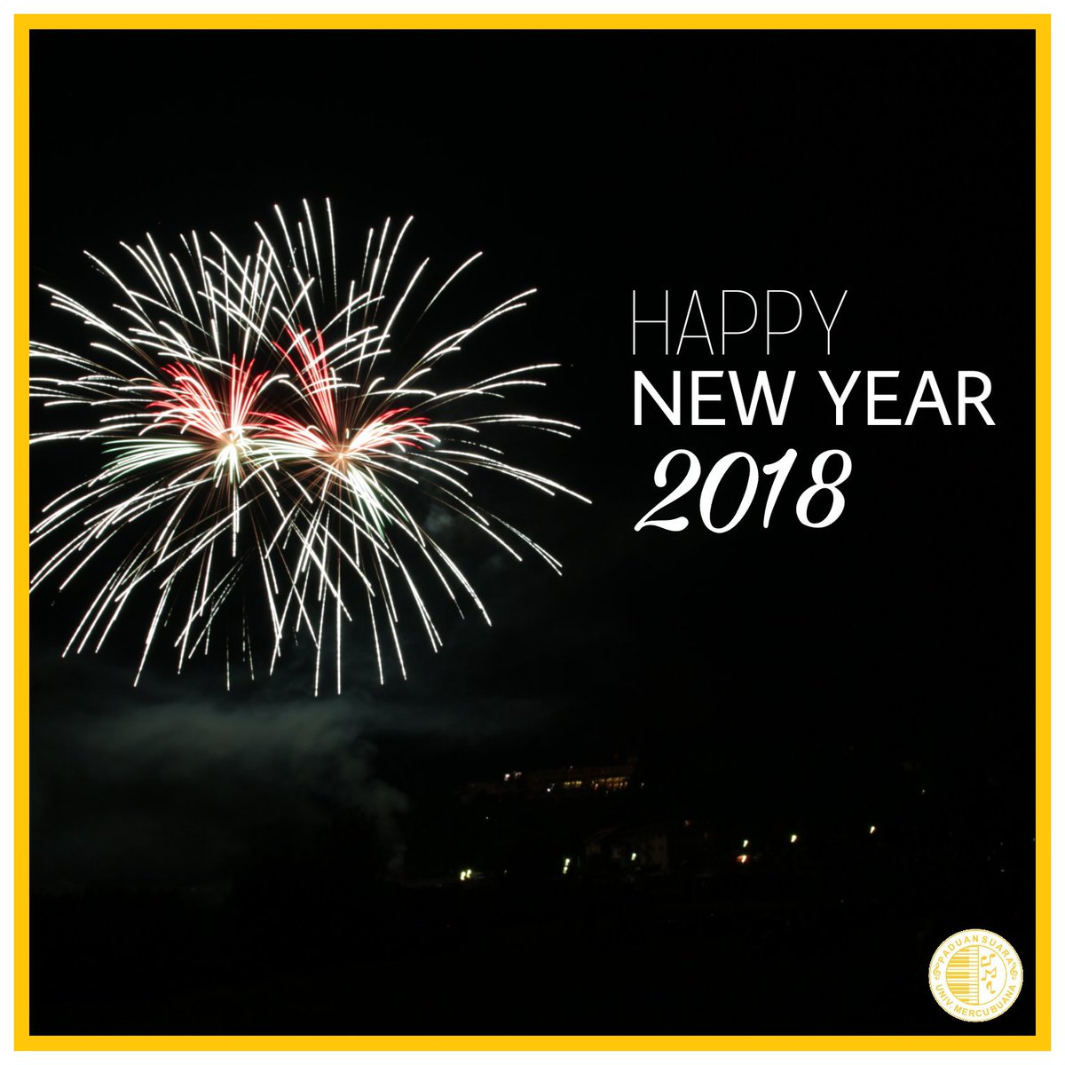 PSM UMB mengucapkan Selamat Tahun Baru 2018🎉
Semoga ditahun ini, PSM UMB semakin sukses dan jaya.
PSM UMB! BEM BEM BEM!
#cumadipsmumb