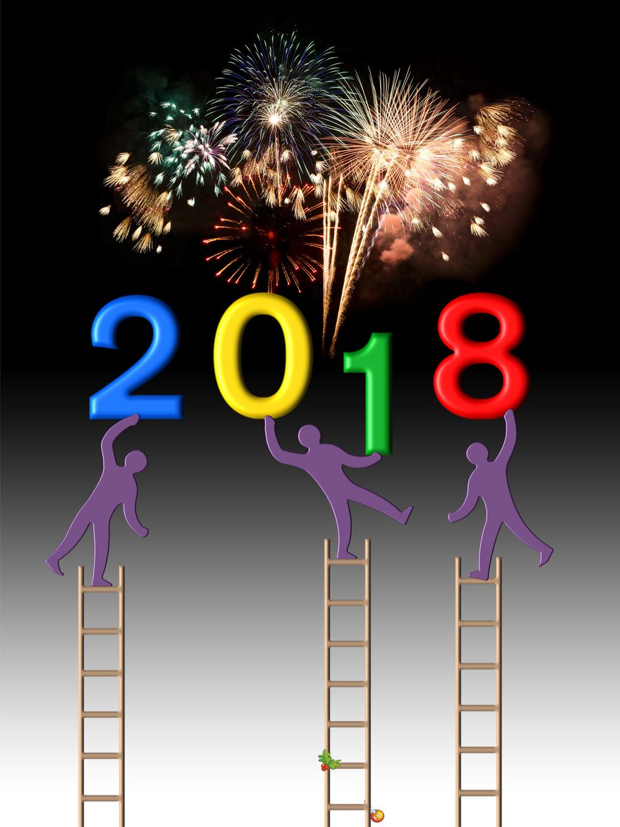 #HappyNewYear2018