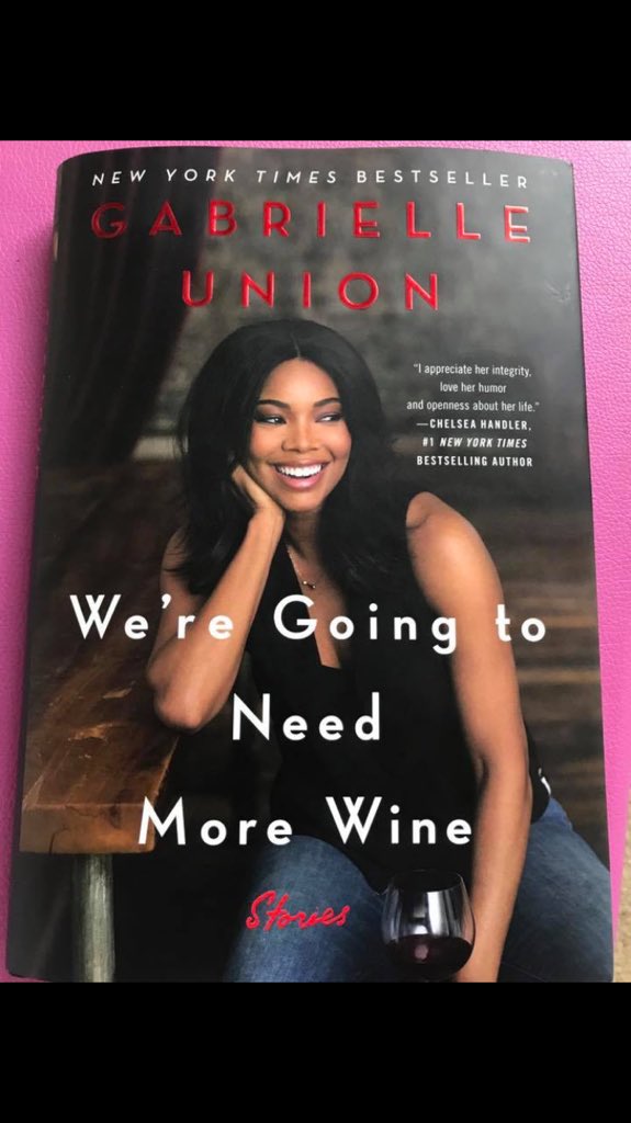 academic_gypsy's tweet photo. @itsgabrielleu PERFECT book 2close 2k17.
#WereGonnaNeedMoreWine 
Beyond phenomenal. Gabrielle is a well read black girl, like me, that's quirky, dramatic, exceptionally smart and childlike🙇🏽‍♀️. 
She needs more wine🍷 and I'll just get the THC😜🌬
🌻I'm ready 2k18🌻 https://t.co/YdUJ48m0DW