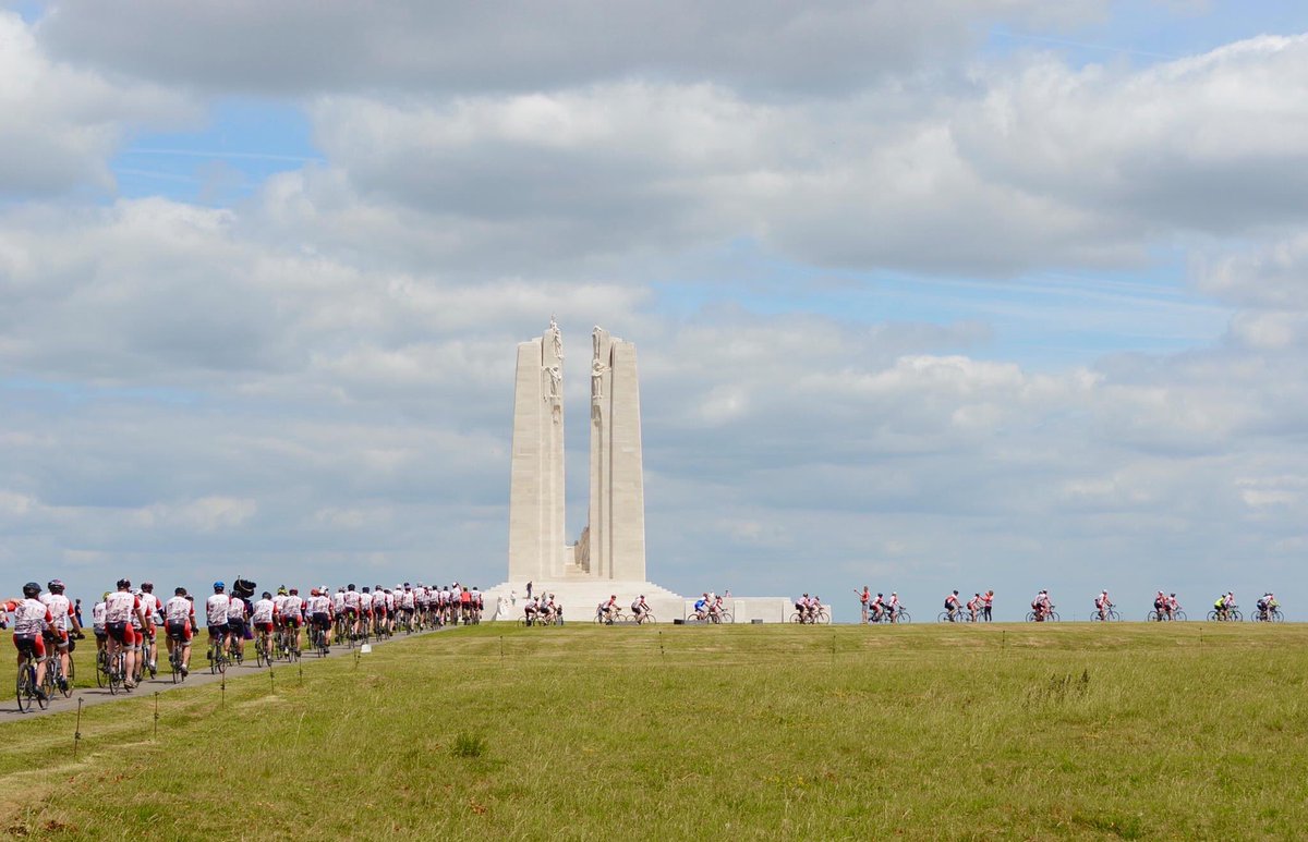 WoundWarriorCA's tweet photo. Thanks to our donors who made 2017 the most impactful in the history of WWC. Our life-changing programs are only possible because of you. We leave 2017 with our fav pic of the year taken as our Battlefield Bike Ride team arrived to Vimy Ridge in June #InThisTogether #HappyNewYear https://t.co/XYDHLZcD7w