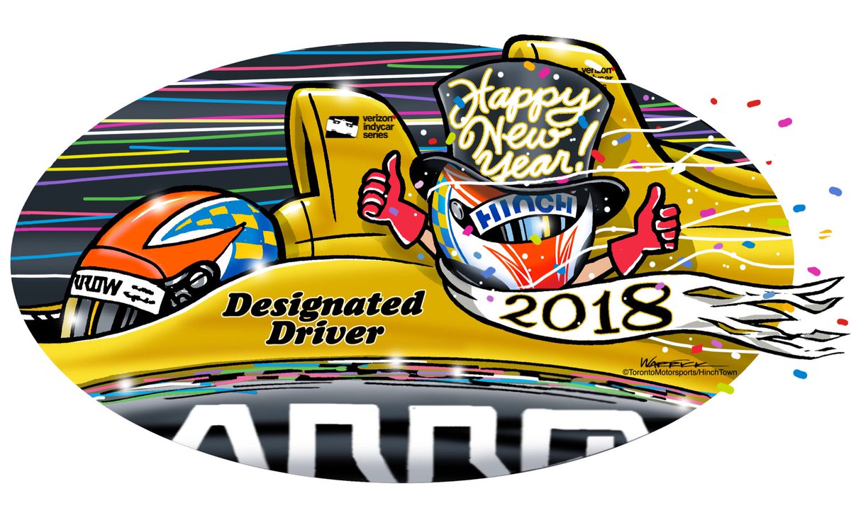 hinchtoon's tweet photo. There it is. 2017 in the books!! @Hinchtown and I wish you all the best in 2018! Let all your New Years resolutions last until at least March. https://t.co/XOAI8QeKPn