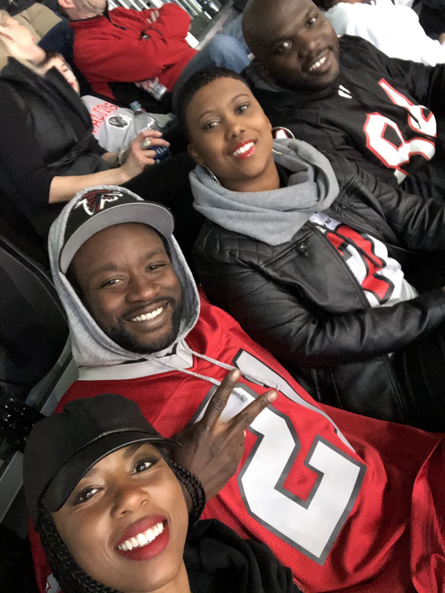 Shanchappell's tweet photo. Let’s go Falcons! #PanthersvsFalcons #RiseUp #Falcons #AtlShawty https://t.co/I9rfgrF9uX