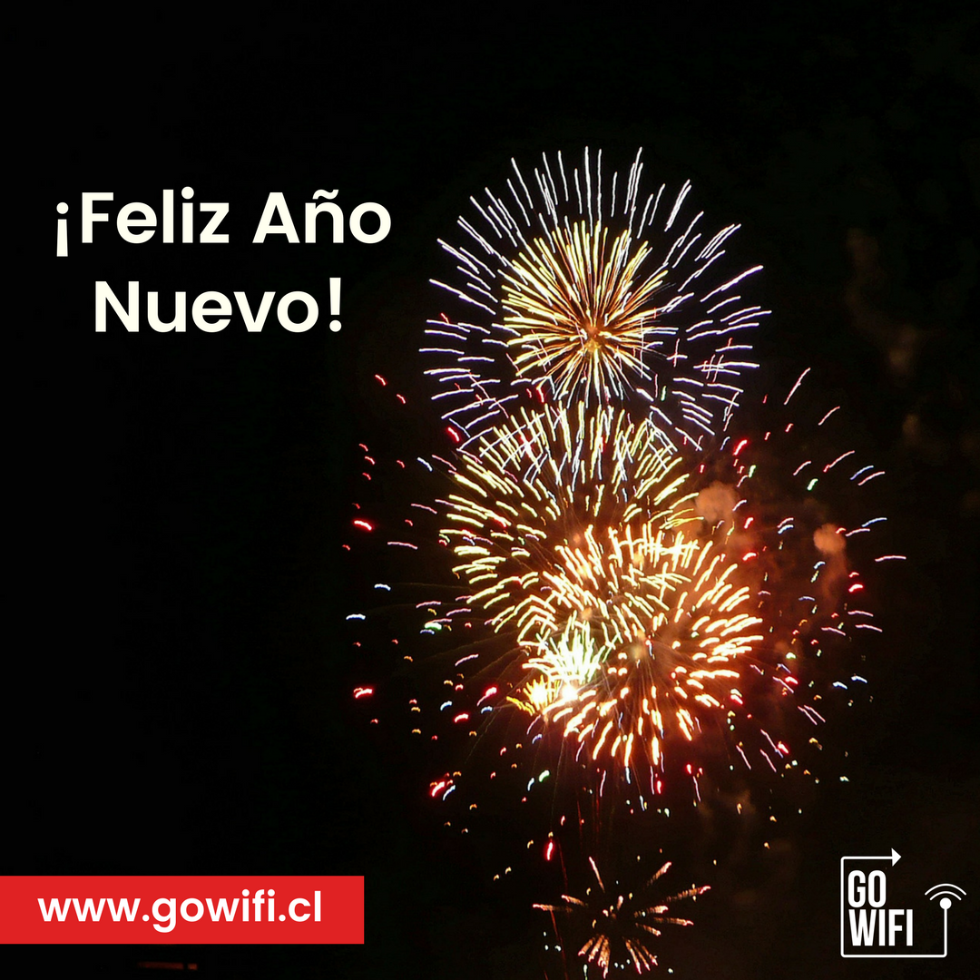 gowificl's tweet photo. Gracias por confiar en nosotros durante #2017. Seguimos comprometidos con el buen turismo en #Chile y seguiremos conectados con todos ustedes en este nuevo año. #Feliz2018 https://t.co/K43SGwbqTu