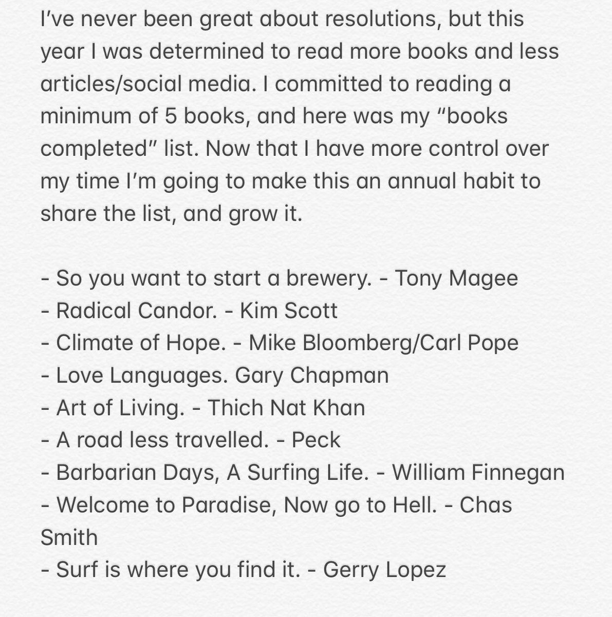ryangraves's tweet photo. The books I read this year. #2017ReadingList https://t.co/QCZKzXak7k