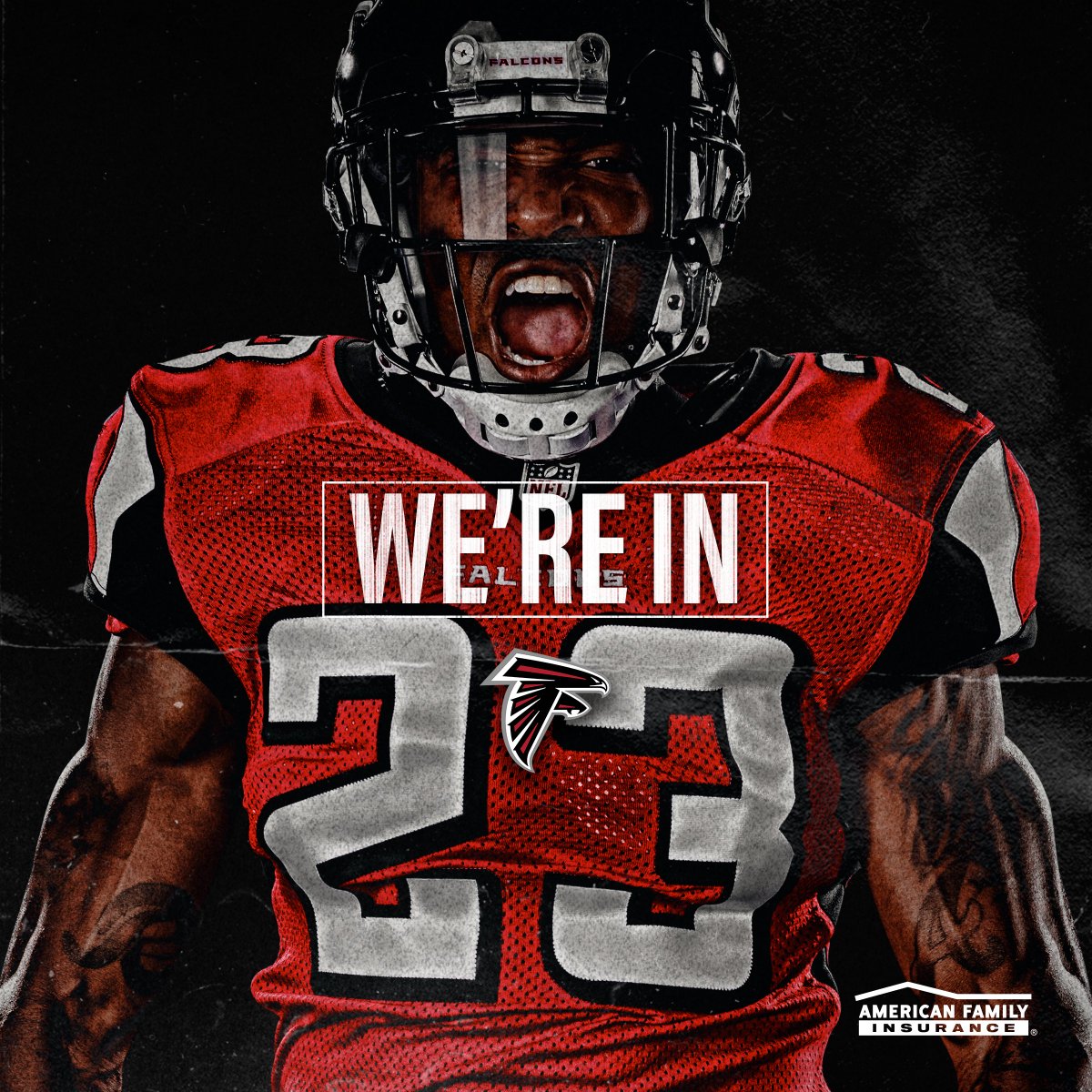 AtlantaFalcons's tweet image. W. 

Buckle up. 

#InBrotherhood