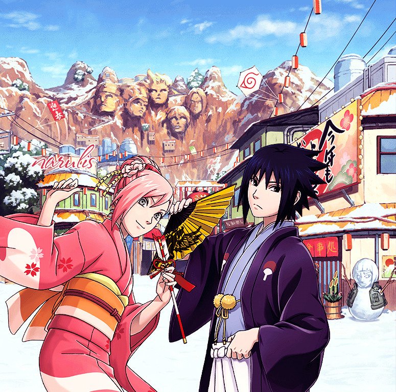 SasuSakuID's tweet photo. Good Morning! 🌸💞

I just can't believe that I have been sleeping for a year 😂

#SasuSaku #Naruto #Uchiha #HappyNewYear https://t.co/oGX3G98fri
