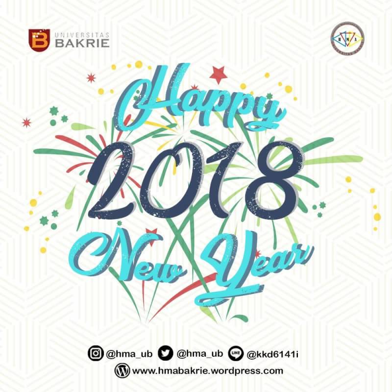🎉[ New Year ]🎉

Masa lalu adalah sejarah
Hari ini adalah goresan
Hari esok adalah harapan

Seiring dengan perginya kenangan 
Tahun baru pun membawa harapan

Segenap Himpunan Mahasiswa Akuntansi Universitas Bakrie mengucapkan:
🎇 Happy New Year 2018 🎇