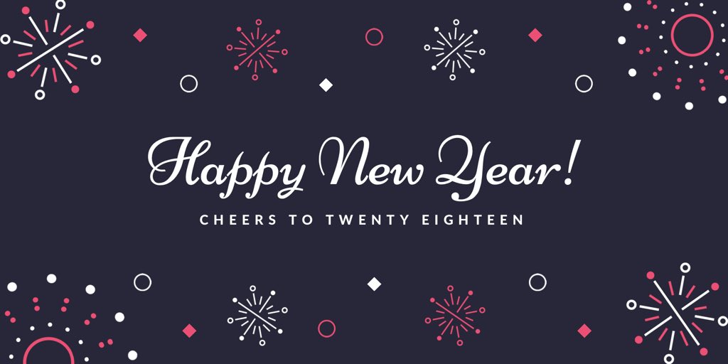 bareranit_ka's tweet photo. Wish everyone a very happy and successful new year! Cheers to 2018! #HappyNewYear 🎉🥂🎊 https://t.co/pyaU8xEnM8