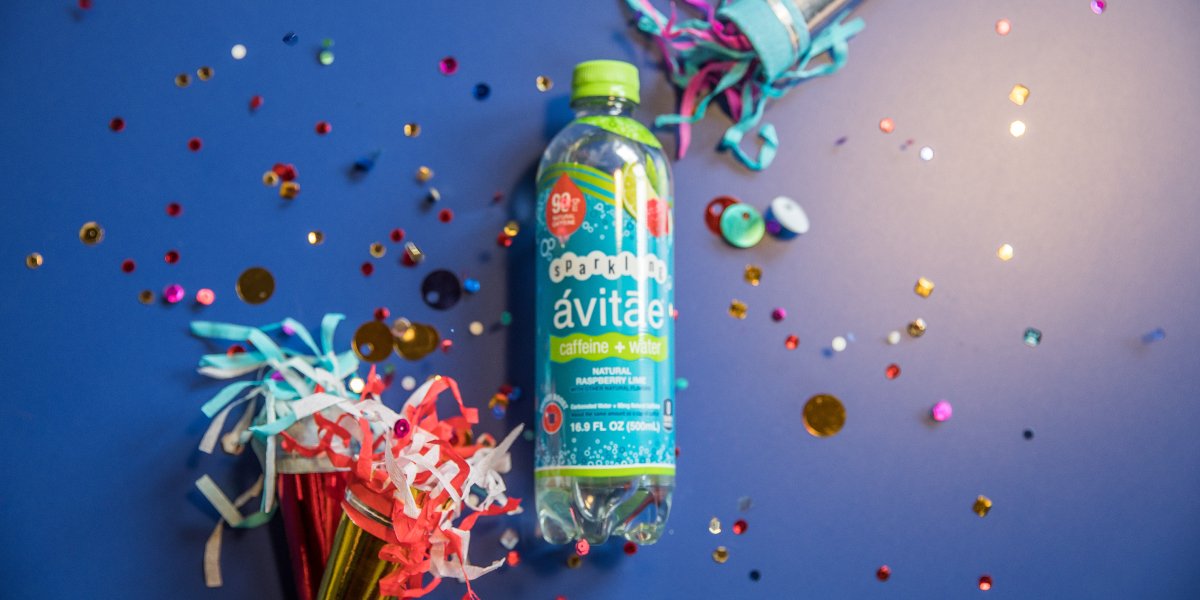 goavitae's tweet photo. Drink #Avitae to keep the party going long after the ball drops… or to get out of bed the next day. We don't judge. #NYE2018 https://t.co/Xg5Zx8p5Eg