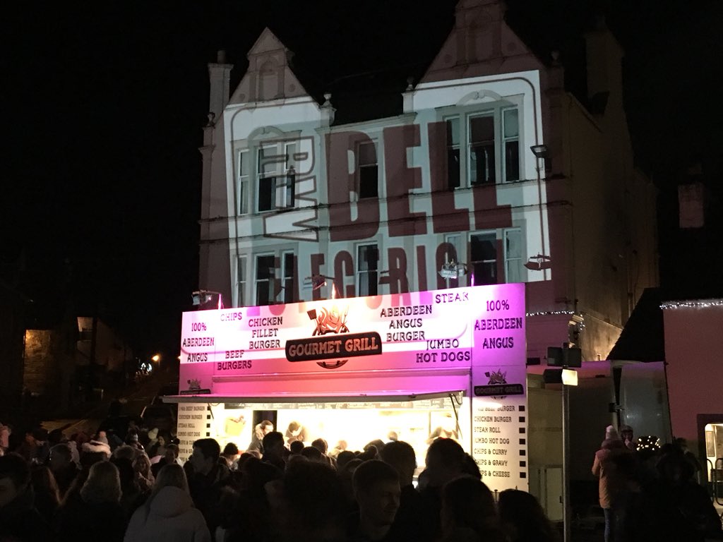 rw_bell's tweet photo. Congratulations to all involved in Aberfeldy Hogmanay celebrations. Fantastic night of music, craic and community. Great way to welcome in the New Year in Highland Perthshire. @VisitAberfeldy @treesdonttravel @redpinetimberco @heartlandfm #NewYearsEve2018 https://t.co/tOmdNE2F6V
