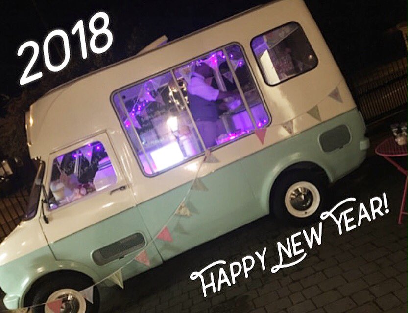 2017 was a busy but amazing year for us ! 2018 is looking just as busy &amp; fabulous already! Thanks to all the wonderful people we met and worked alongside with, &amp; we can't wait to spend another great year with many more of you 💜 #byebye2017 #hello2018 #icecream #bringiton