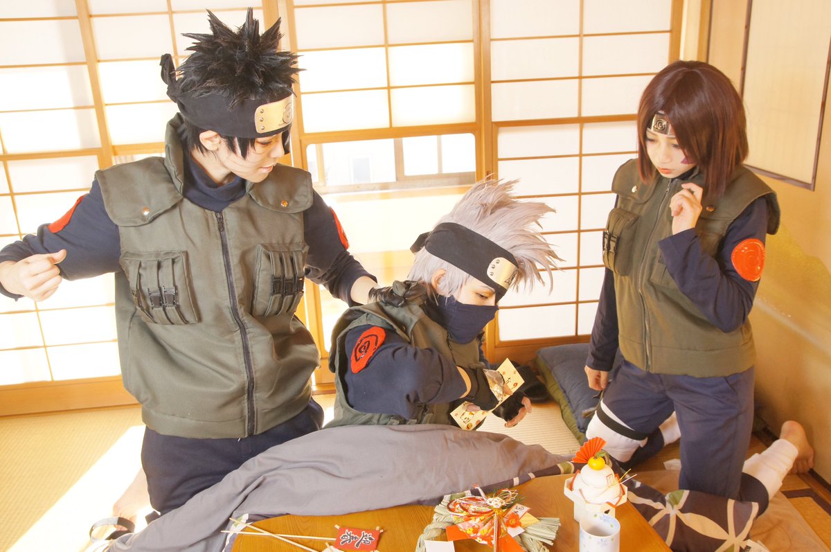 Naruto If上忍 18 1 元旦 ん オチもあるよ 完 はたけカカシ Yuico0101 うちはオビト Akitonosora のはらリン Ottoki Do Butu Photo Rengakamera T Co Dm6ax0xxtj