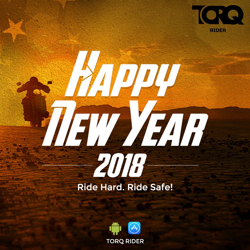 torqriders's tweet photo. Happy New Year..! #HappyNewYear2018 https://t.co/cJnDYIOmll