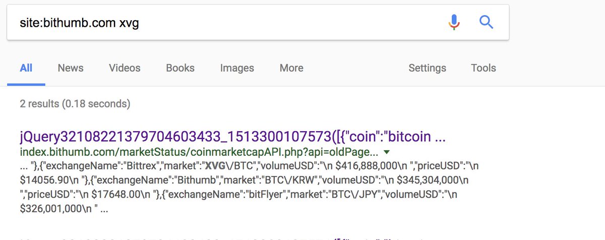 cryptowhale100's tweet photo. @vergecurrency Bithumb testing #XVG feed on their exchange https://t.co/GC2ToN8qFS