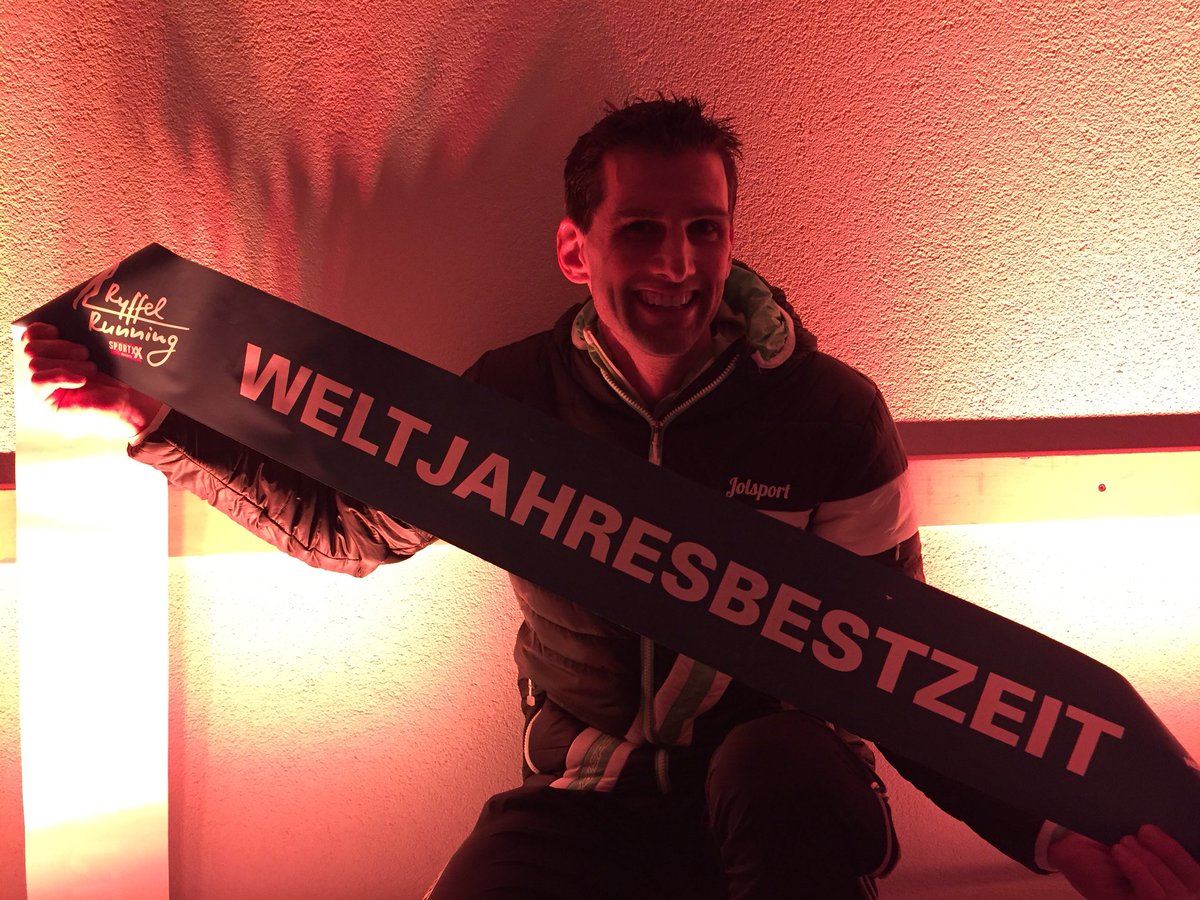 #Jahresweltbestzeit #Streckenreckord #happynewyear 2018, thanks <a href="/Neujahr42195/">Neujahrsmarathon</a>, toller Start ins neue Jahr👍