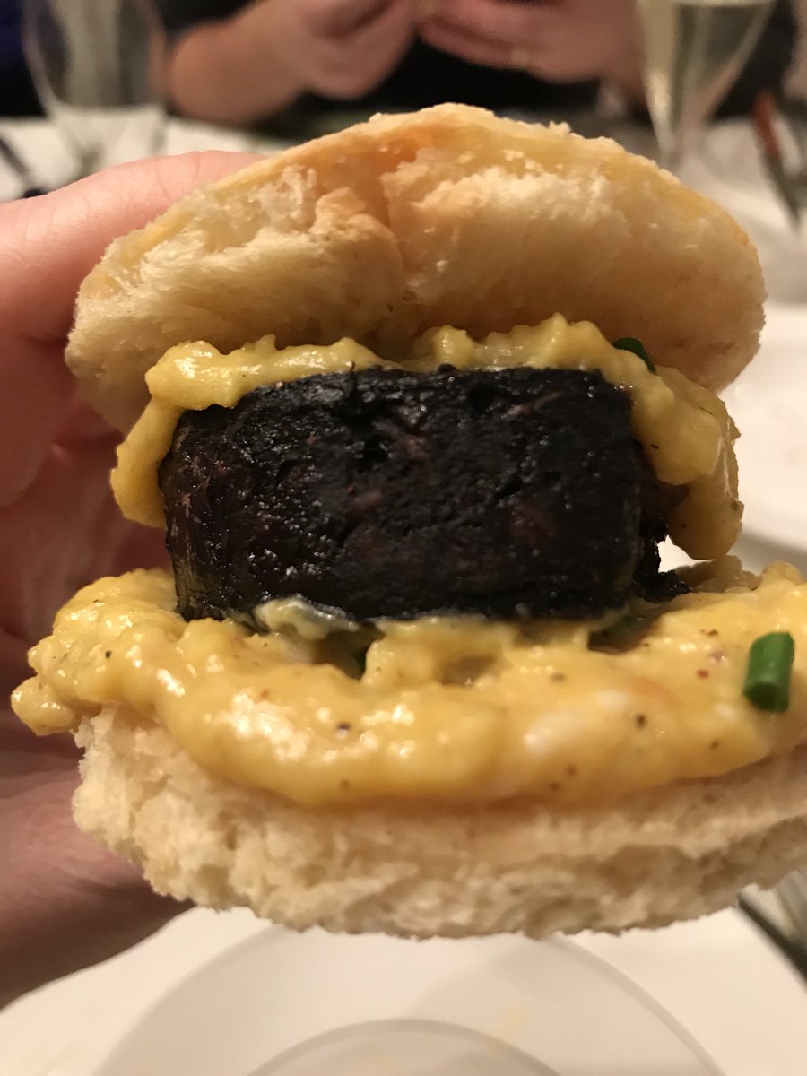 the_money_pit's tweet photo. @Mitompso @colinmccune Scrambled egg and black pudding sandwiches. https://t.co/AsLfpLJtAE