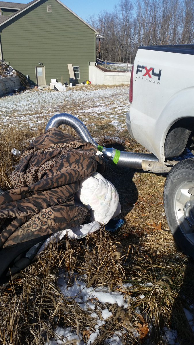FarmsteadRealty's tweet photo. Well I am bringing on the new year with no power and  had to thaw out water lines and cattle waterers. @cowgirljesse @Blog4Ag @MikeCallicrate https://t.co/xPzPwTmr9E