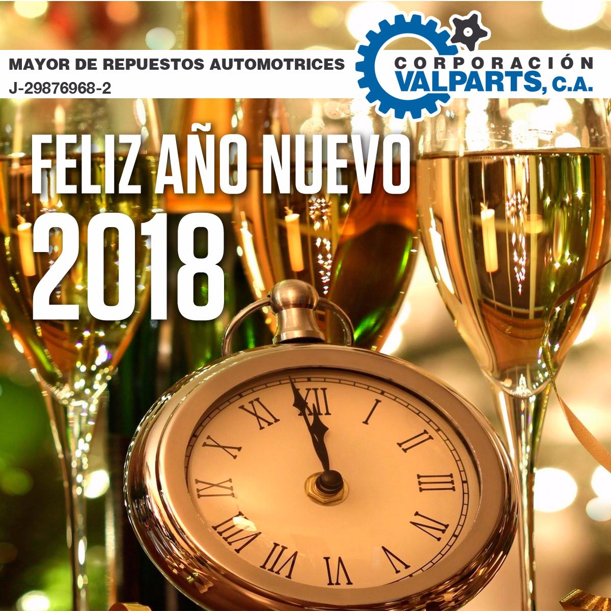Valparts's tweet photo. 📌 De parte de toda la junta directiva de Corporación Valparts C.A les deseamos un feliz año nuevo 2018, agradeciendo a todo nuestro Talento Humano y aliados comerciales por confiar un año más en nuestra visión, apostando siempre por el éxito de nuestra organización
#31Dic #2018 https://t.co/nq684yuvXj