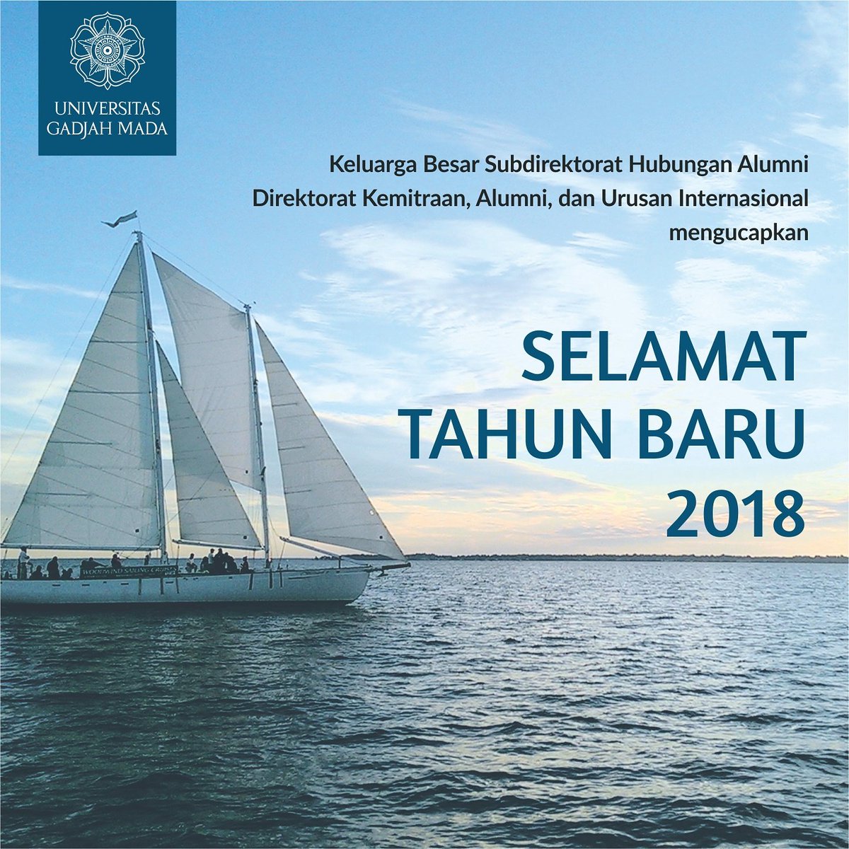 UGMAlumni's tweet image. Selamat tahun baru 2018! Tingkatkan semangat dalam berkarya dan tetaplah membangun negeri bersama!