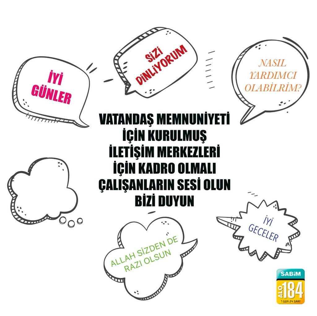 Güleryüz’lü hizmet derken Gerçek anlamda Güleryüz den bahsetmiştik..☺️

Sağlık sisteminin sağlıklı iletişim hattı Alo 184 SABİM personelleri her daim görev başında..

#184sabimkadrobekliyor