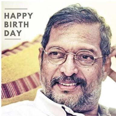 # wish you happy birthday Nana Patekar sir strong voice and fantastic Acting 