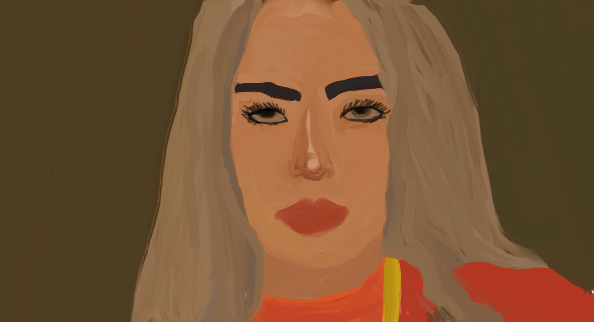 TokyoMikata's tweet photo. @billieeilish i drew you !!!!!!! https://t.co/3ZBnklXjEJ