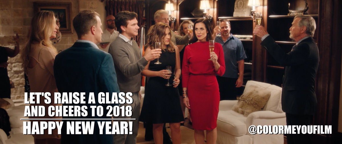 Let's raise a glass and cheers to 2018!
Happy New Year everyone! 🎉
#ColorMeYouFilm