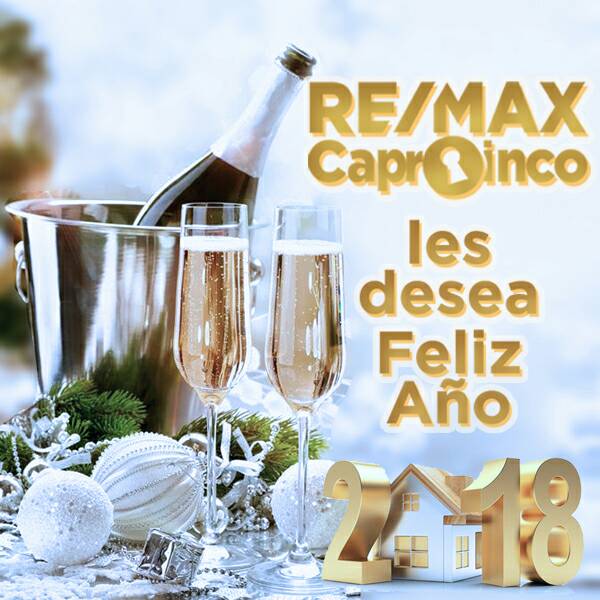 CaproincoRealty's tweet image. #Feliz2018 #2018 #felicidad #salud #éxito #buenafortuna #prosperidad son los deseos de todo el equipo #REMAXCAPROINCO