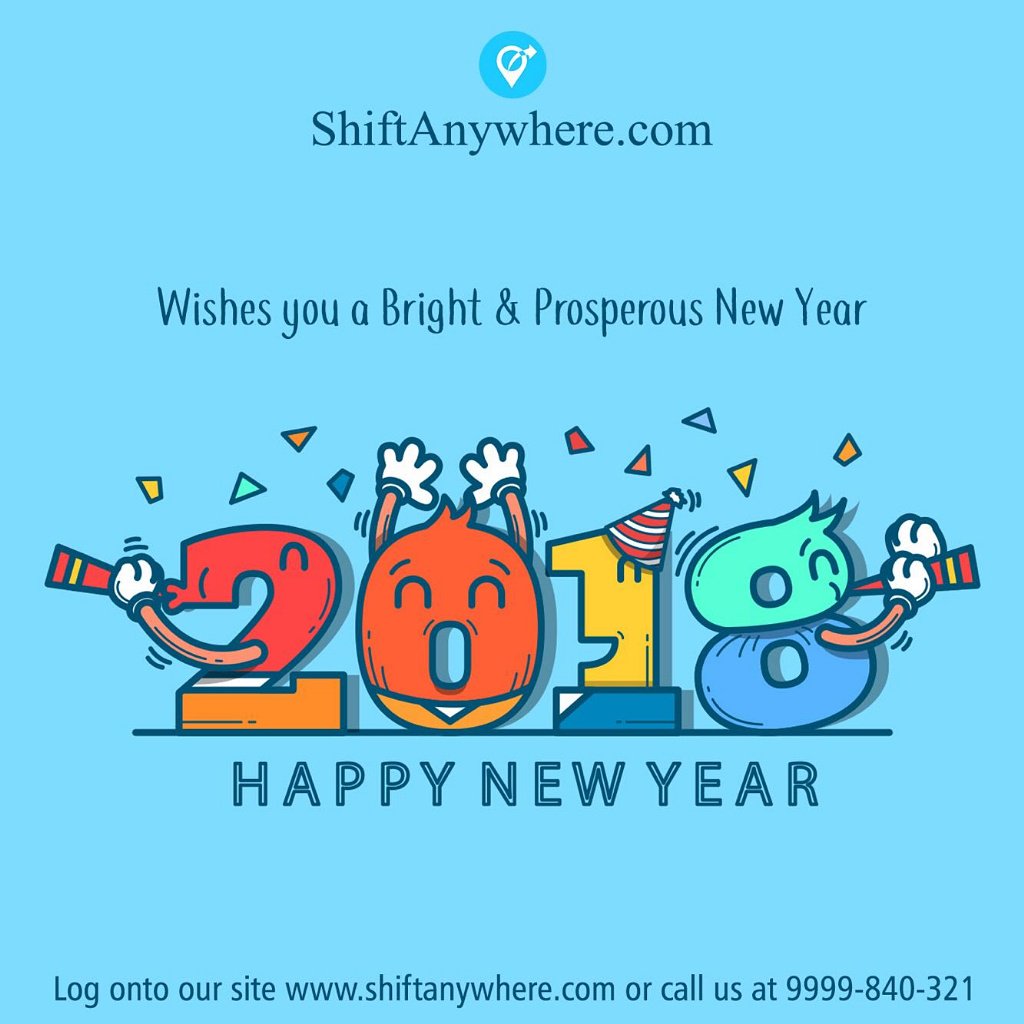 ShiftAnywhere's tweet photo. #HappyNewYear #happynewyear2018 #celebrating #celebration #BestWishes #Wishing #we_understand #help_you #relocation #moving #shifting #best_packer #shiftanywhere #packers #mover #movers #homeshifting #houseshifting #officeshifting #relocationhelp https://t.co/O4KngvBwsJ