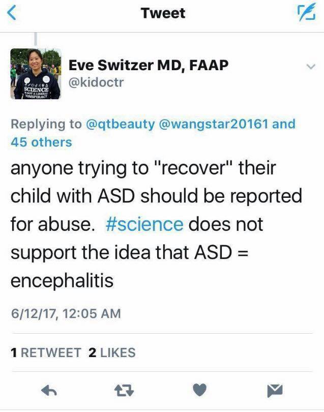 VaccineFraud's tweet photo. "Brain Inflammation A Hallmark Of Autism" - Johns Hopkins https://t.co/b0sSJhOAht
Mandatory vaccine education for pediatricians now. https://t.co/NdryvJ0gi4