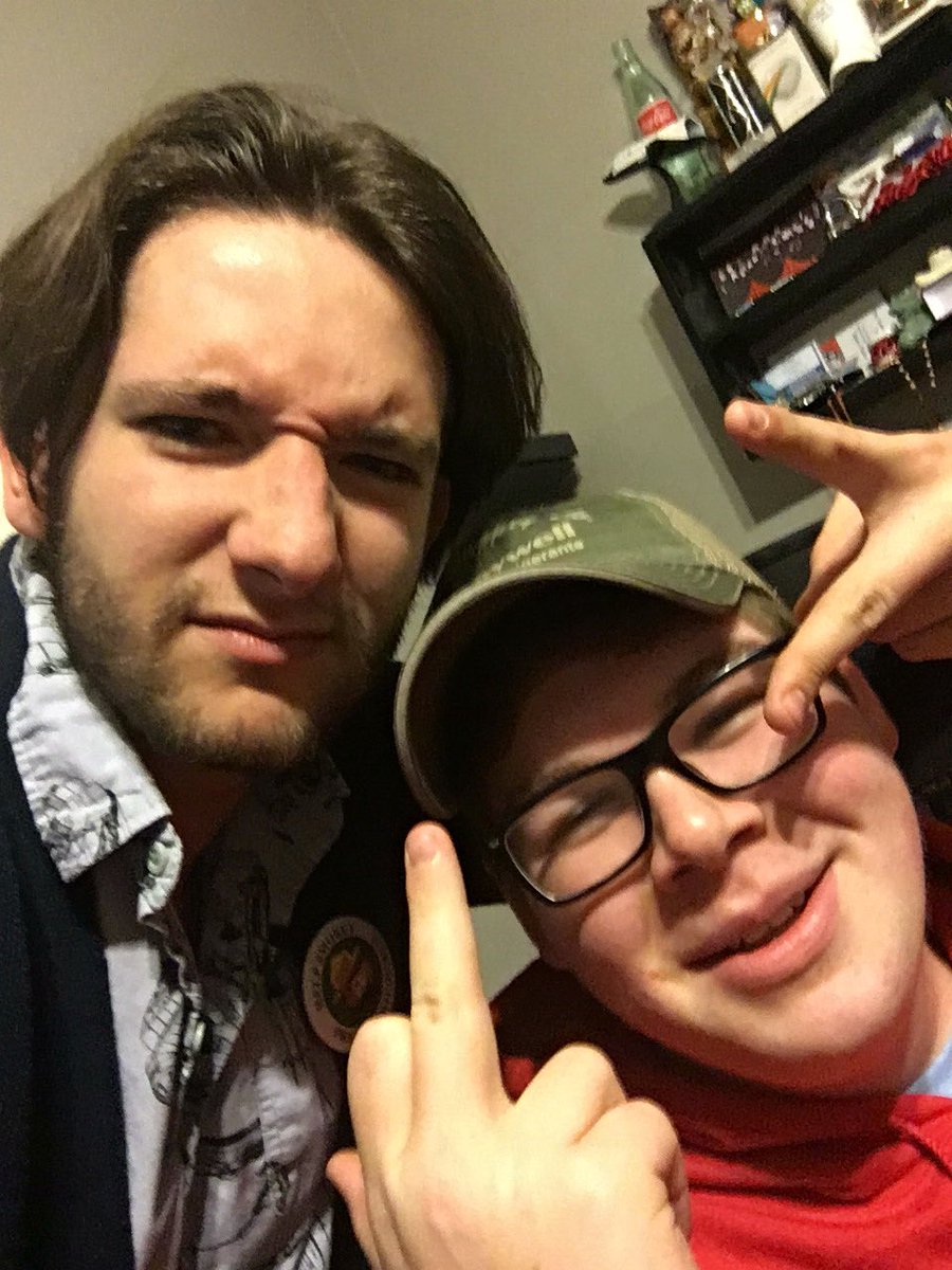 CAssassintn2017's tweet photo. Drew might’ve been balling on 2K, but Sam balled on him in real life! 1 point for Sweater Gang! https://t.co/bd259CWQBN