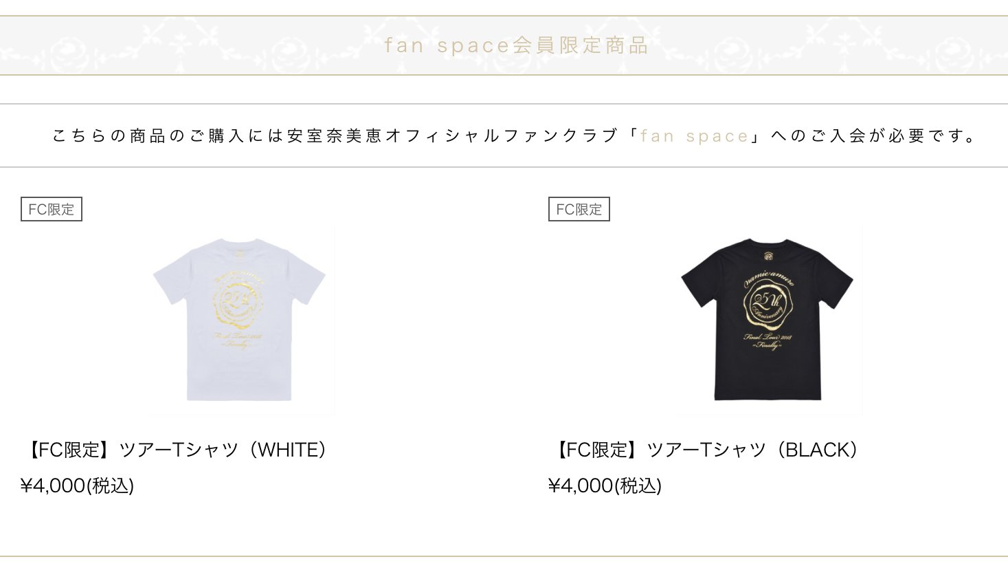 安室奈美恵　2018 finallyツアーグッズ Tシャツ　タオル　小物　など 安室奈美恵 Final Tour 2018 Finally セット 半袖Tシャツ - メルカリ