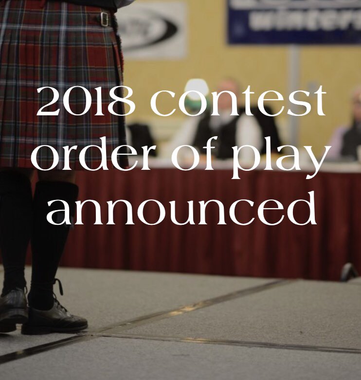 MHAFWinterStorm's tweet photo. MHAF announce the Order of Play for the January 12, 2018.https://t.co/j7K5fzEVUY https://t.co/ZF7zpmBouW
