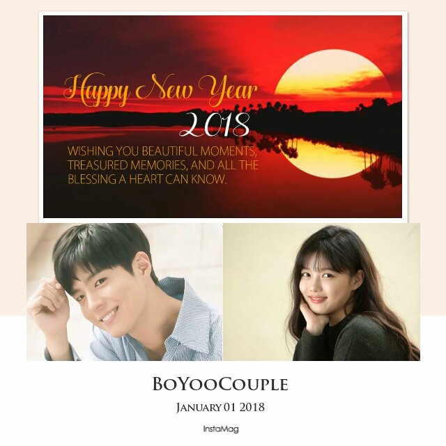 iamwilmaedic05's tweet photo. Happy 2018 #BoYooCouple 
#BoyooTogetherAgain 
#2017KBSDramaAwards 
#180101 https://t.co/E9Pi6n3pZ0