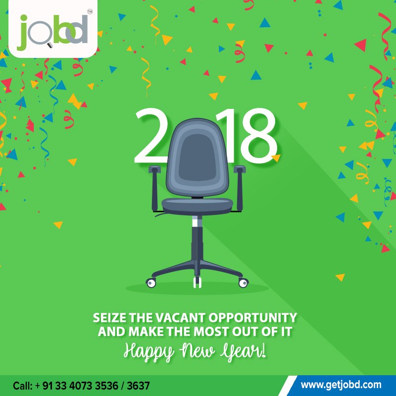 GetJobd's tweet photo. Wish you all the Happy New Year -2018!
Have a prosperous &amp; healthy year ahead!
#happy_new_year #2018 #Jobd #Getjobd https://t.co/WxiYGAps4G