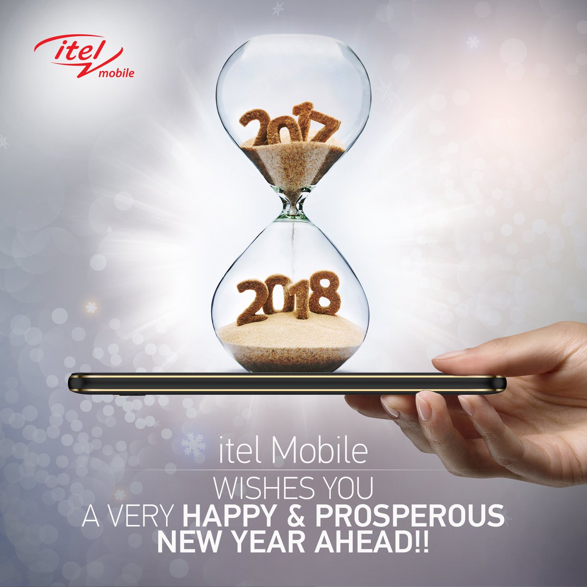 itel_india's tweet photo. itel mobile wishes a very happy, prosperous and progress new year. #itelmobile #RightToProgress https://t.co/Fls7tjqsvE