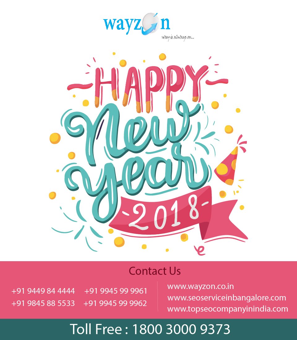 SEO_Wayzon's tweet photo. May all your endeavours are met with huge success and appreciation. Happy New Year! #Happy2018 #DigitalMarketing #SEO #DigitalIndia https://t.co/a7NoD8xG0j