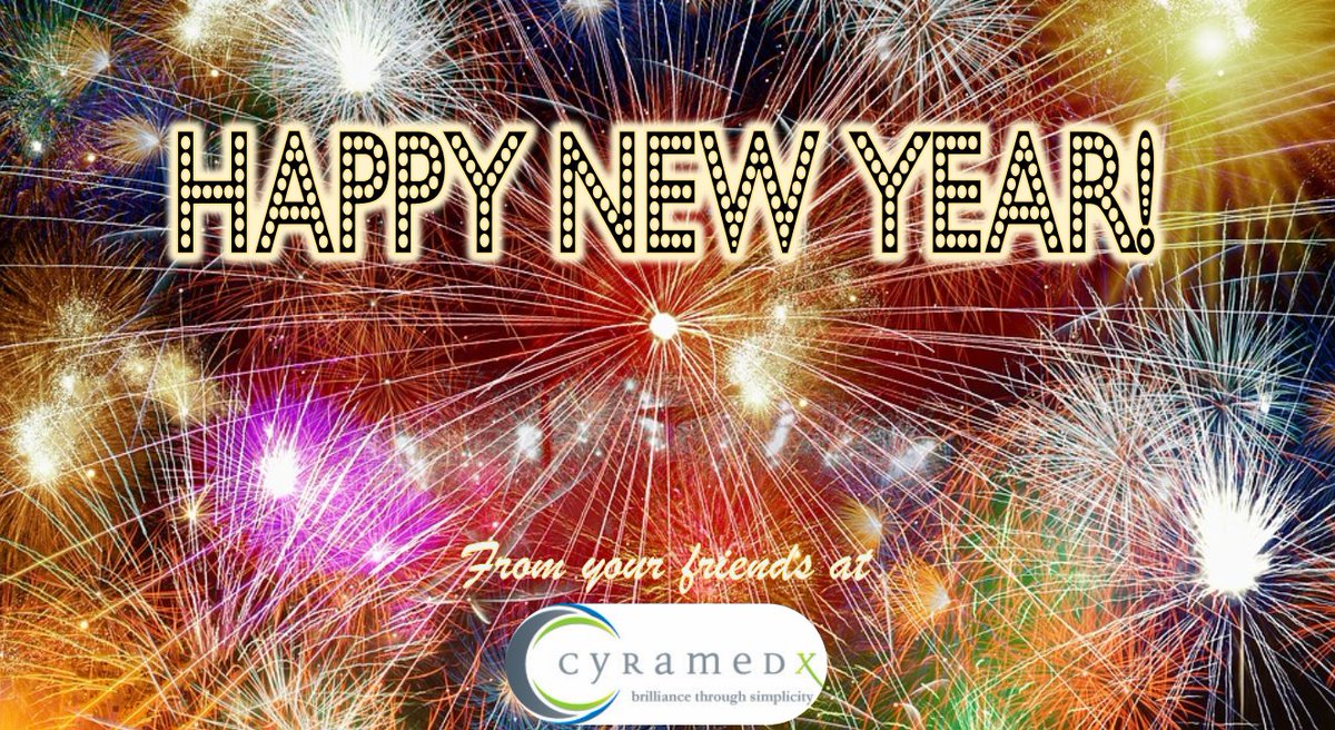 Cyramedx's tweet photo. We wish a warm and safe 2018 to you and yours! https://t.co/cwUy6afndv